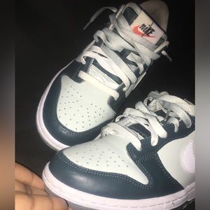 Nike Dunk Low Retro PRM Split Deep Jungle GS Size UK 5 FB9109300